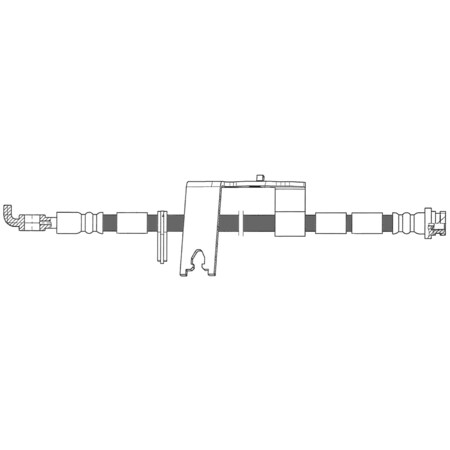 Centric Parts Brake Hoses, 150.61456 150.61456